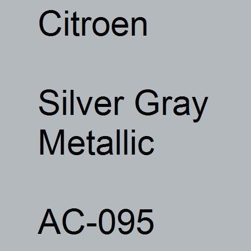 Citroen, Silver Gray Metallic, AC-095.